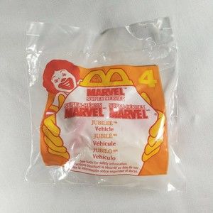 Vintage 1996 Marvel Superheroes Jubilee Vehicle Happy Meal Toy McDonald's X-Men